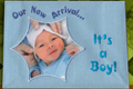 Create & Stitch 3: Picture Appliqué Baby Announcement